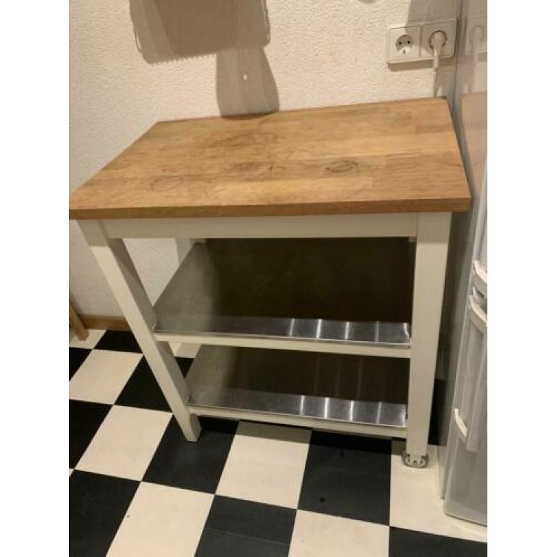 Ikea keuken trolley op wieltjes
