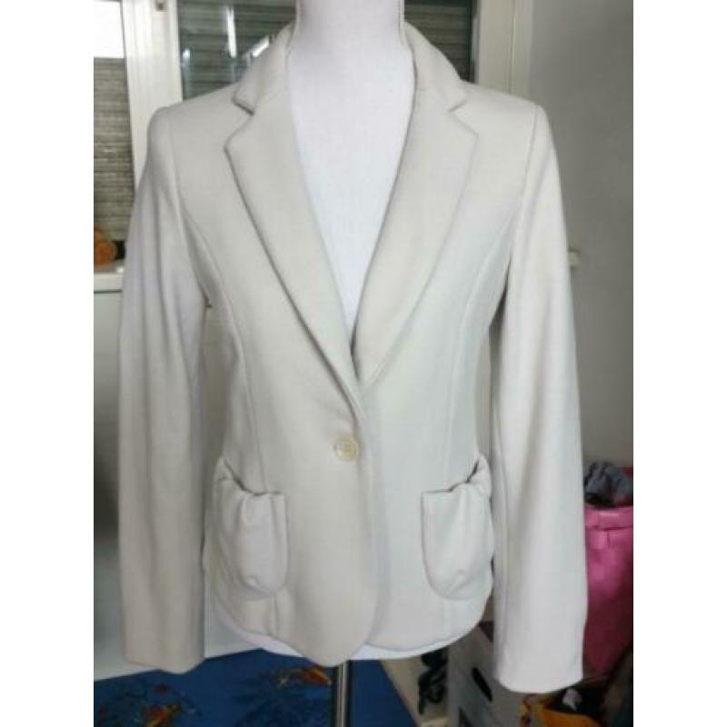 Marc Cain jasje wol-/cashmere blend mousegrey mt.3=M ZGAN!