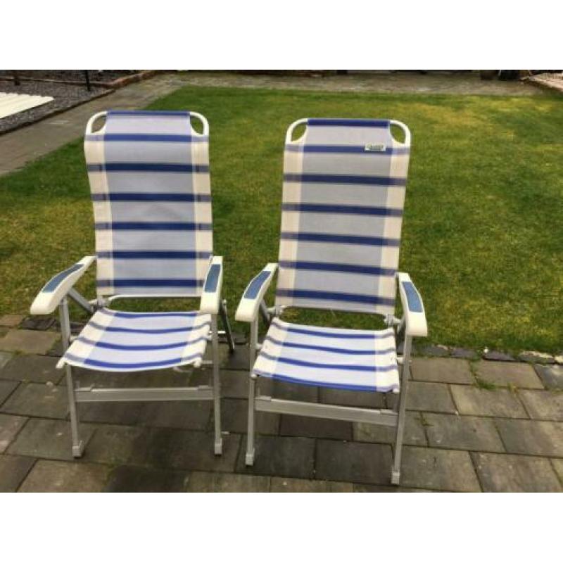 !!!! 2 Zgan Camper Fritid stoelen + tafel !!!!