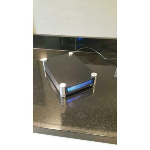 ICY BOX 3.5 HDD / DVD BEHUIZING ZWART met blauwe led licht