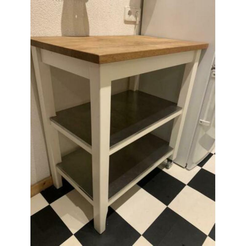 Ikea keuken trolley op wieltjes