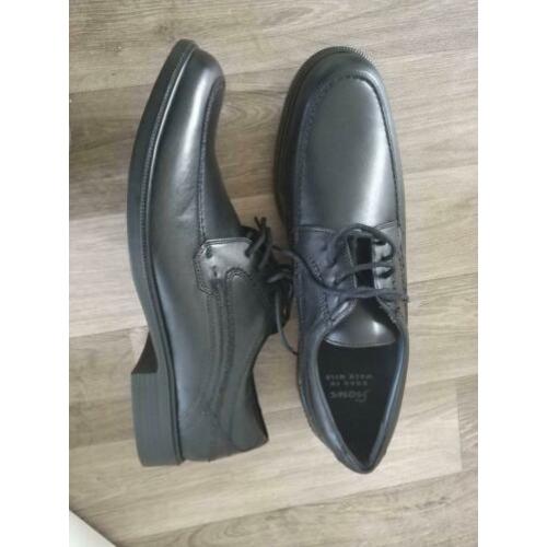 zwarte leren schoenen maat 10 / 45