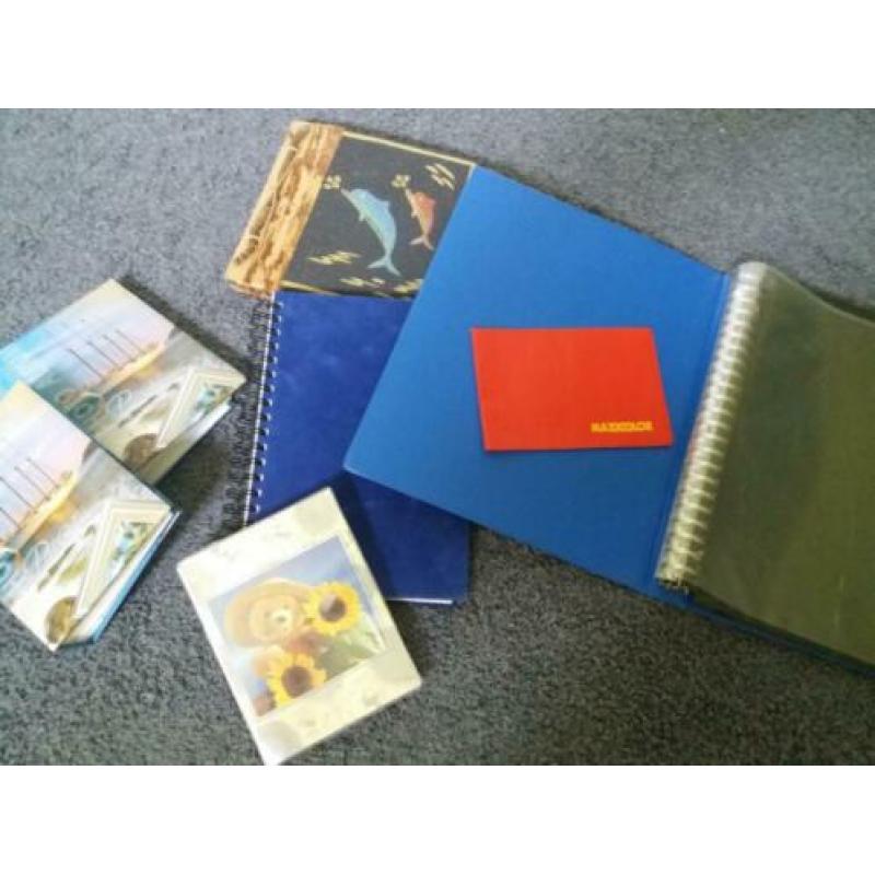 Diverse Foto-Albums in verschillende formaten