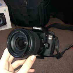 Canon EOS 80D + lens kit