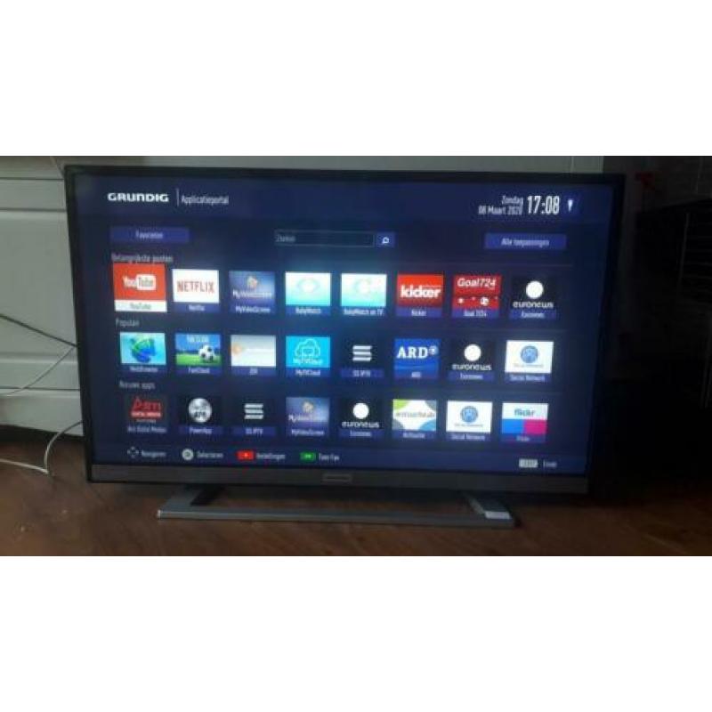 Grundig 40 inch Full HD Smart led tv met garantie.