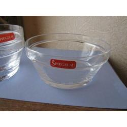 Drie Spiegelau model Bistro bowls - kristalglas
