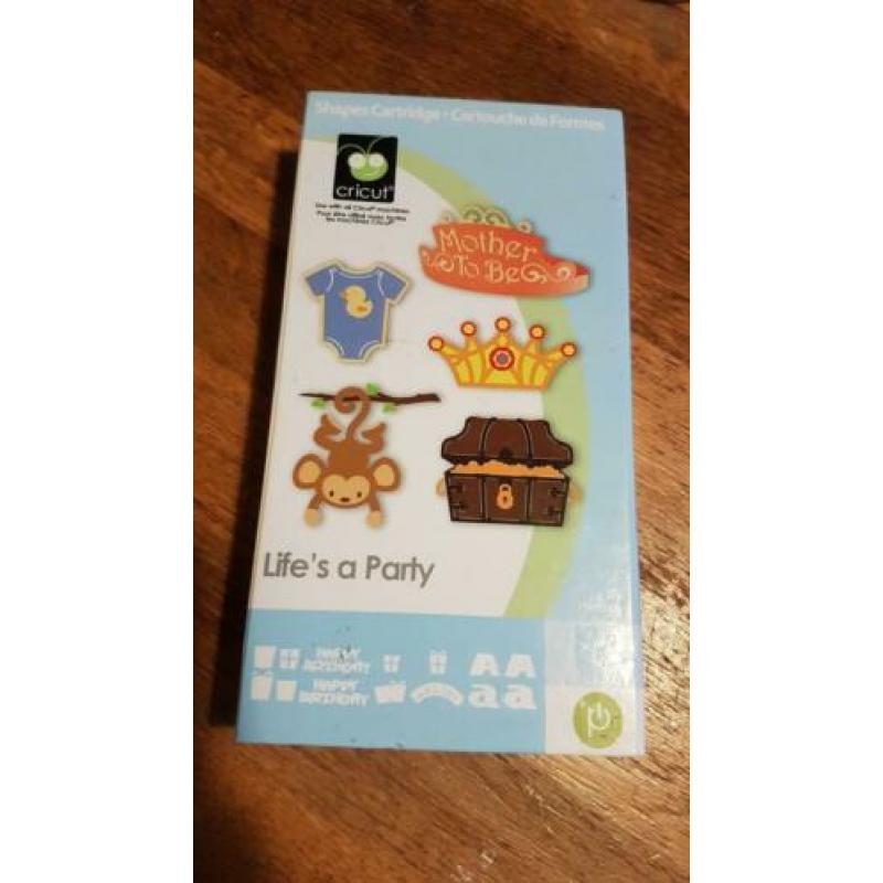 Cricut cartridge Life's a party