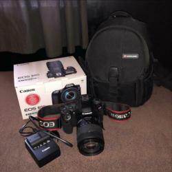 Canon EOS 80D + lens kit