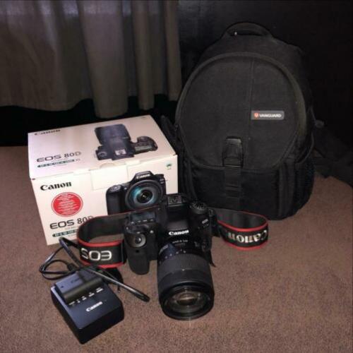 Canon EOS 80D + lens kit
