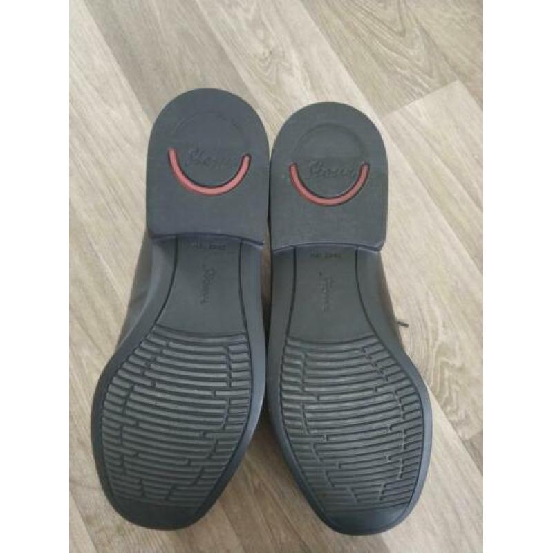 zwarte leren schoenen maat 10 / 45