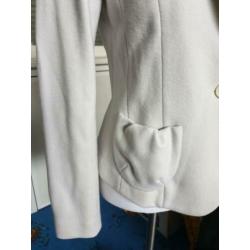 Marc Cain jasje wol-/cashmere blend mousegrey mt.3=M ZGAN!