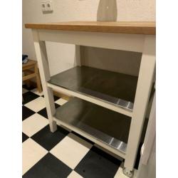 Ikea keuken trolley op wieltjes