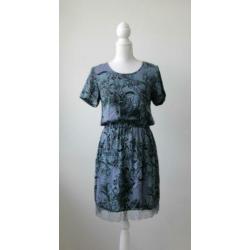 Vero Moda - NIEUW / prachtige jurk kant / blauw / maat S