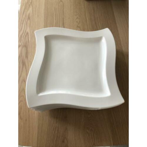Villeroy & Boch New Wave dinerbord 33x33 cm /12 stuks