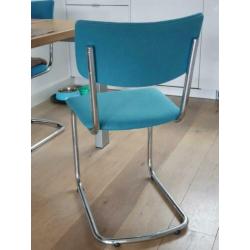 Eetkamerstoelen Tubax Elsene met facet stof