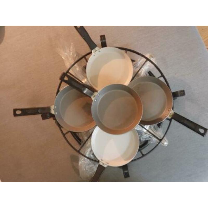 Gourmetset, diameter 34(42)cm hoogte 10cm