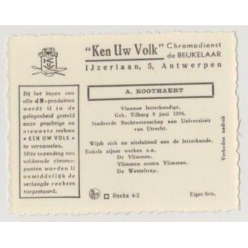 Ken Uw Volk: Portretfoto’s van Vlaamse literatoren
