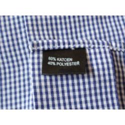 LIV: Prachtige Geblokte Blouse maat L