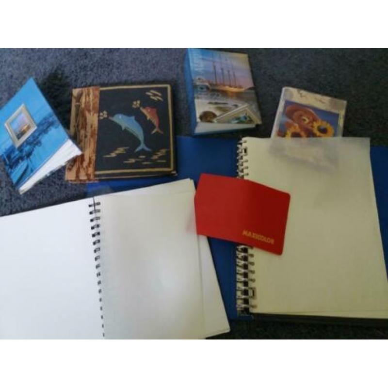 Diverse Foto-Albums in verschillende formaten