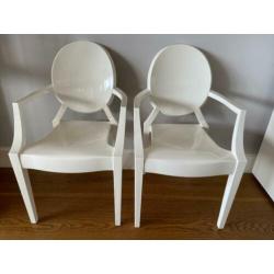 Lou Lou Ghost Stoeltjes Philippe Starck | Kartell (wit)