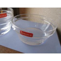 Drie Spiegelau model Bistro bowls - kristalglas