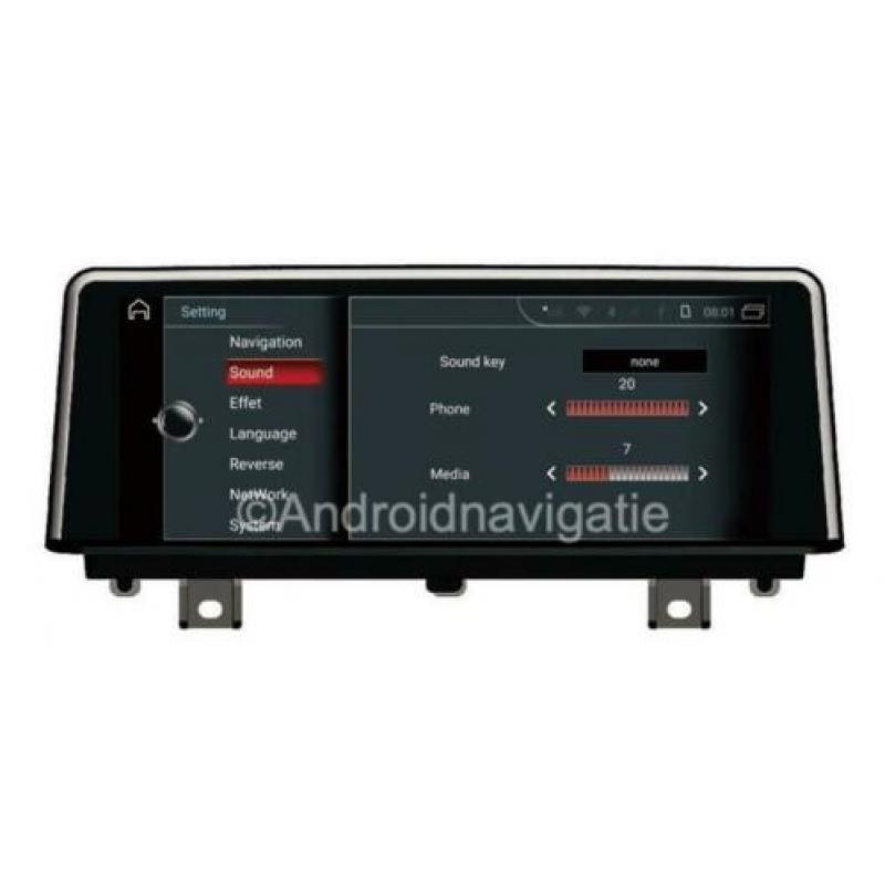 BMW 3-Serie Android 9 Navigatie CarPlay DAB+ F30 F31 F34