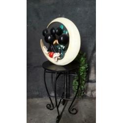 Groot vintage houten Disney beeld