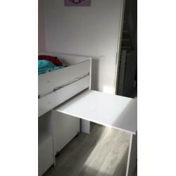 2 halfhoogslapers inclusief matras 1 JAAR oud