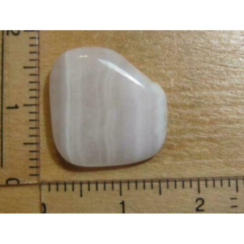 e. opruiming: 6x aparte edelsteen MANGANO CALCIET (7)