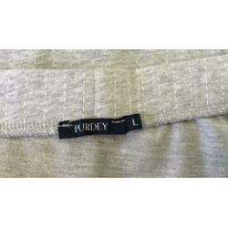 Purdy grijze rok maat 38/40