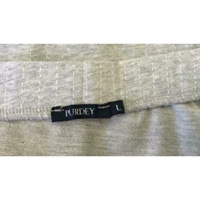Purdy grijze rok maat 38/40