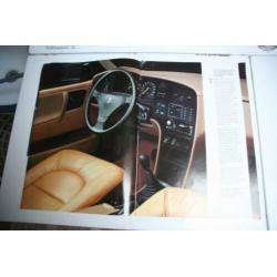 Folder Saab 9000 Turbo 16 + techn.spec. (1984) (41+42)