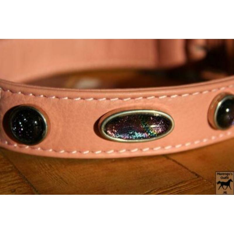 Malucchi halsband Swank roze met 33% korting