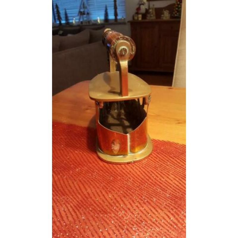 Koperen strijkijzer brocante vintage