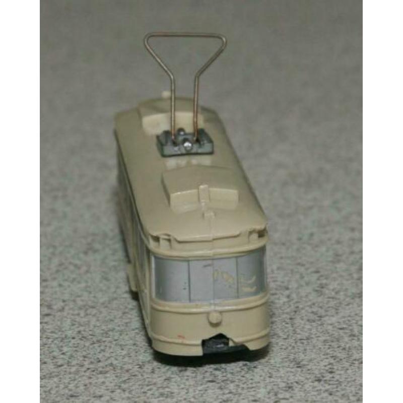 Tram beige. Wiking. H0 schaal.
