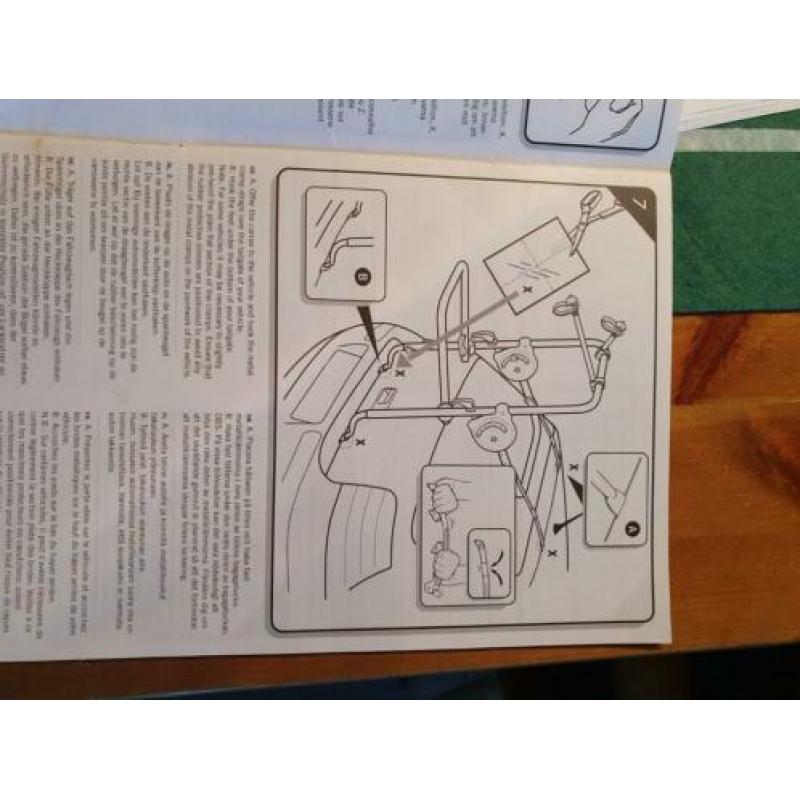 Te koop: fietsendrager geen trekhaak nodig