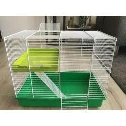 Hamsterkooi met toebehoren