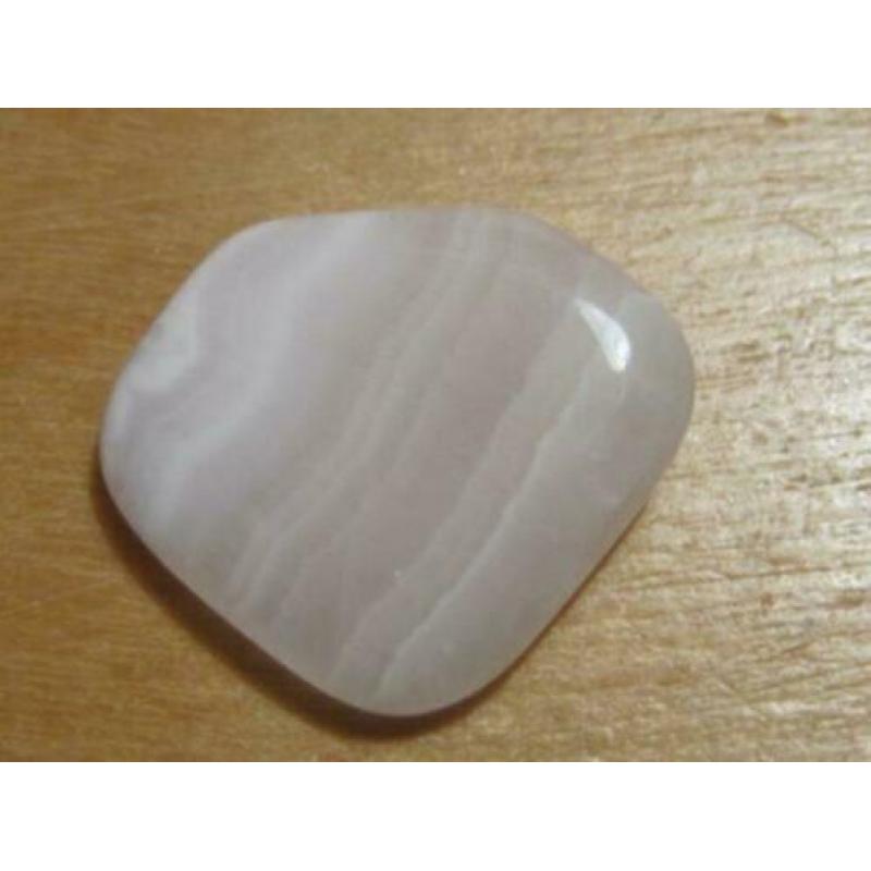 e. opruiming: 6x aparte edelsteen MANGANO CALCIET (7)