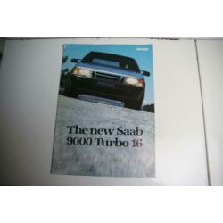 Folder Saab 9000 Turbo 16 + techn.spec. (1984) (41+42)