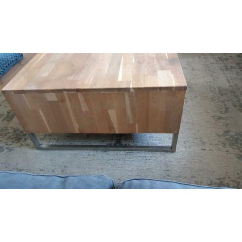 Eikenhouten salontafel (Woood)
