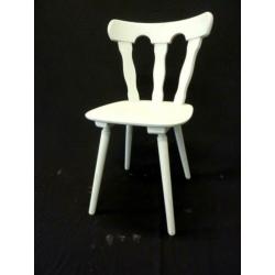 Vintage massief eiken stoel / cafestoel / kroegstoel