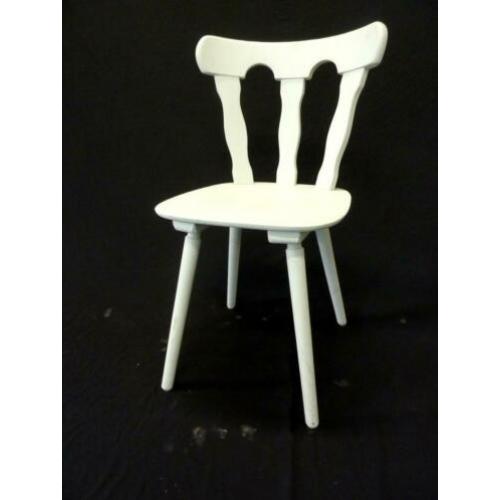 Vintage massief eiken stoel / cafestoel / kroegstoel