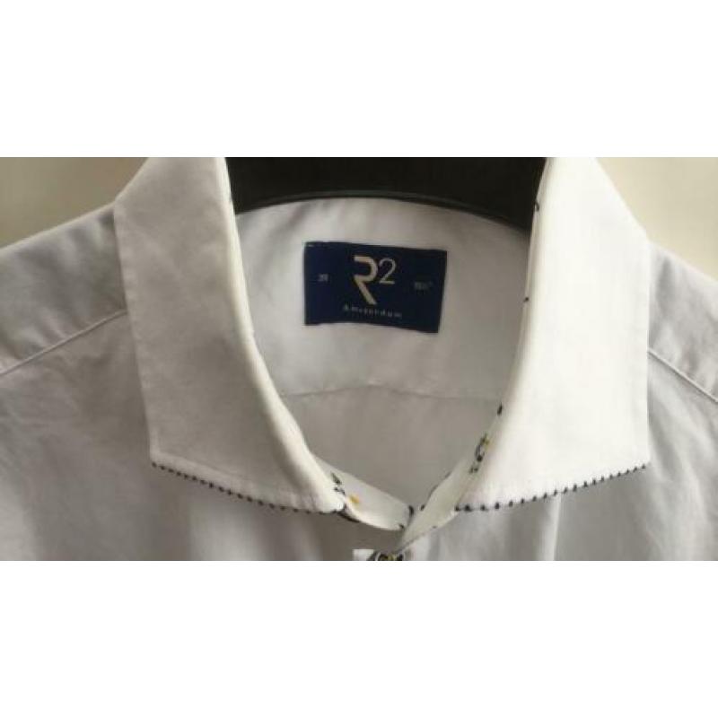 Wit R2 shirt maat 39 M