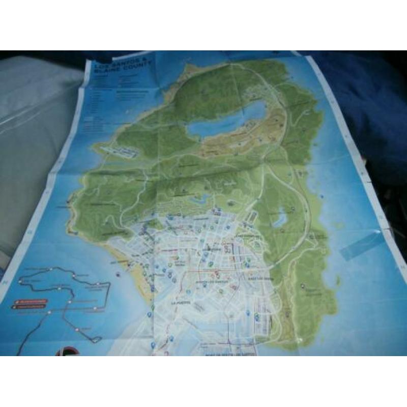 Poster gta grand theft auto los santos en blaine county