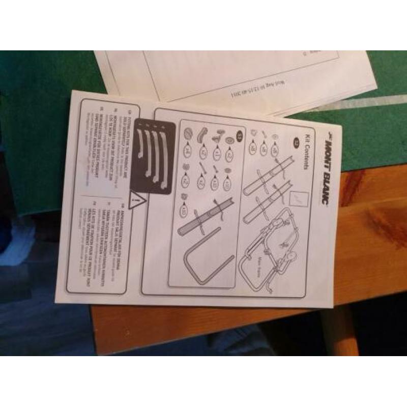 Te koop: fietsendrager geen trekhaak nodig