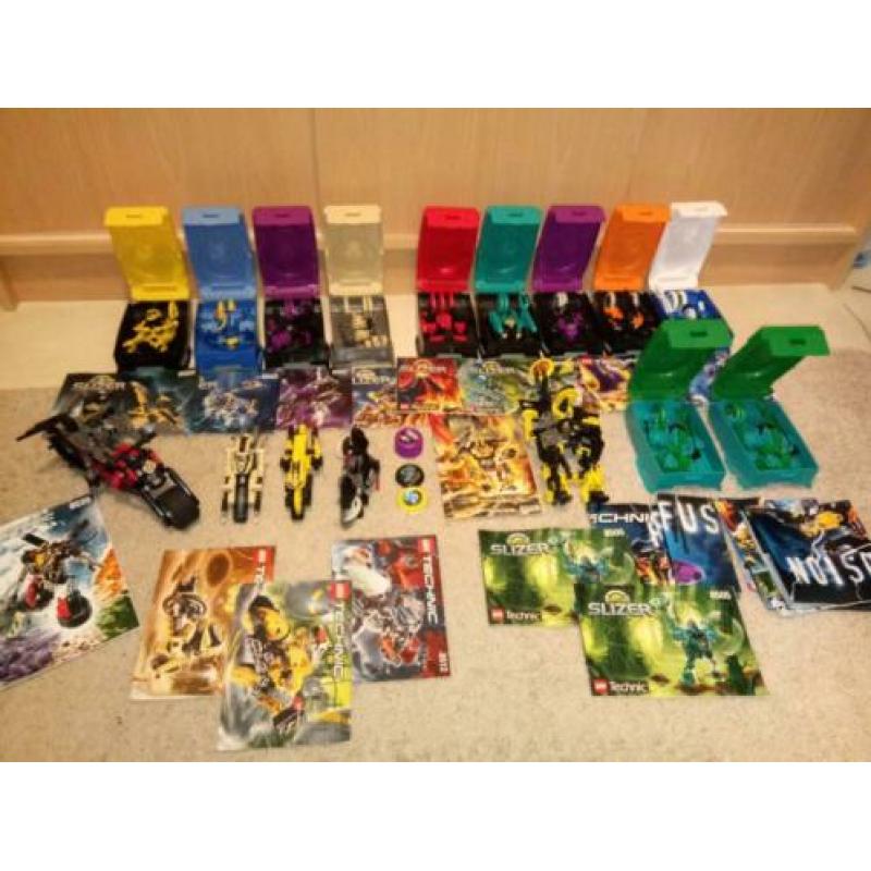 Lego Technic Slizer Throwbots Robo Riders collectie