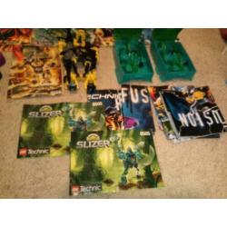 Lego Technic Slizer Throwbots Robo Riders collectie