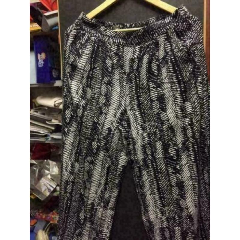 Only merk printed broek, maat: m