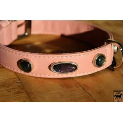 Malucchi halsband Swank roze met 33% korting