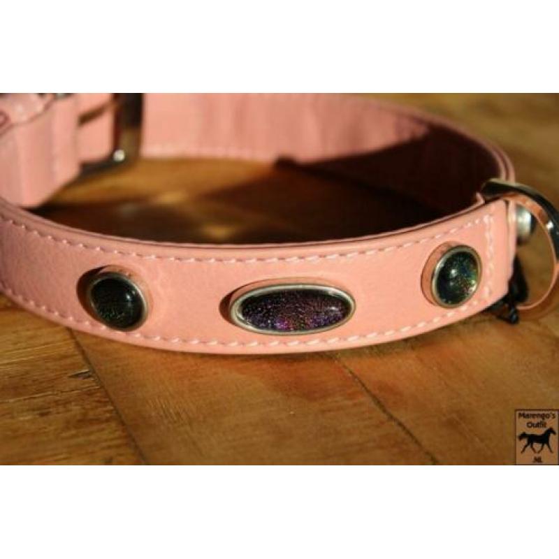 Malucchi halsband Swank roze met 33% korting